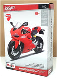 Maisto Ducati 1:12 Scale Motorcycles Diecast Model 1199 Panigale Assembly Kit