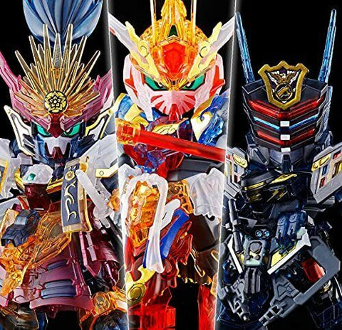 BANDAI SDW HEROES WUKONG IMPULSE + NOBUNAGA + VERDE BUSTER Model Kit (CLEAR COLOR SET)