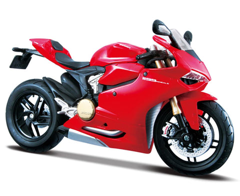 Maisto Ducati 1:12 Scale Motorcycles Diecast Model 1199 Panigale Assembly Kit